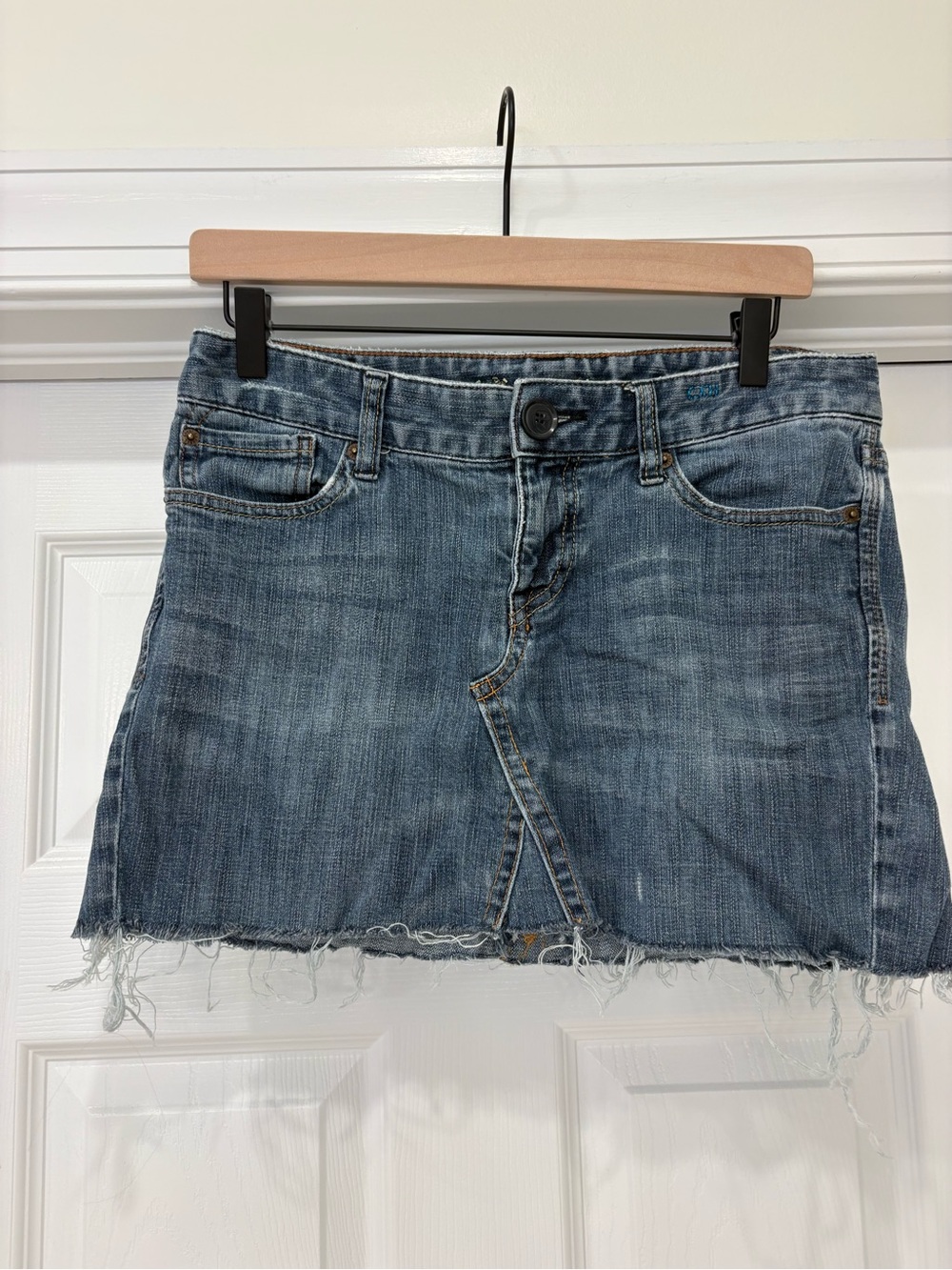 Express Denim Mini Skirt - Blue